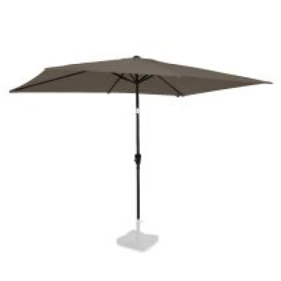 Parasol Rapallo 200x300cm –  Premium rechthoekige parasol | Taupe