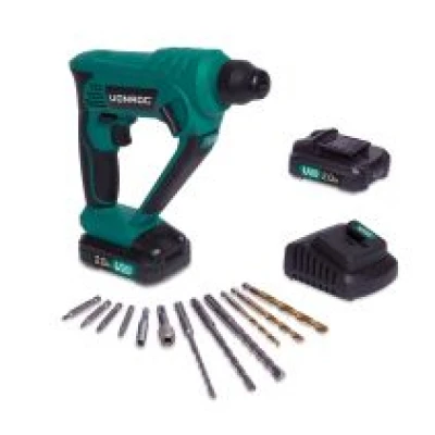 Rotary hammer 20V - 2.0Ah | Incl. 2 batteries and charger 